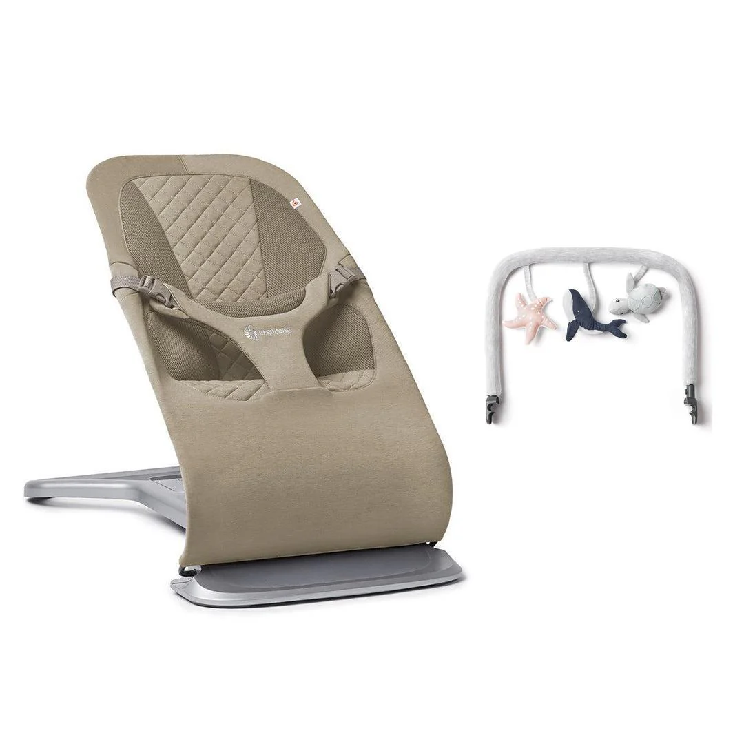 Ergobaby Evolve 3-in-1 Bouncer - Soft Olive - Image 16