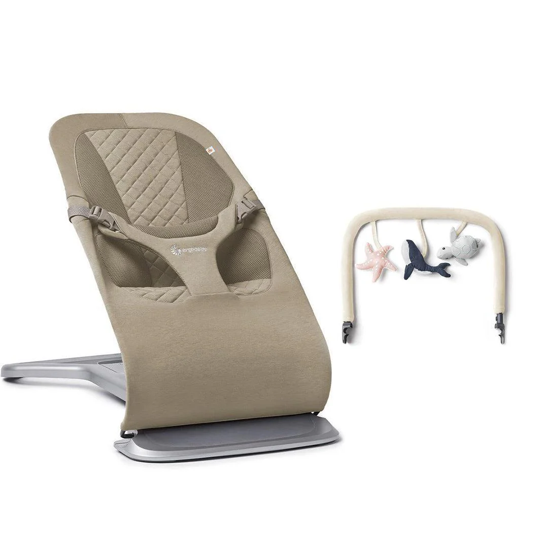 Ergobaby Evolve 3-in-1 Bouncer - Soft Olive - Image 17