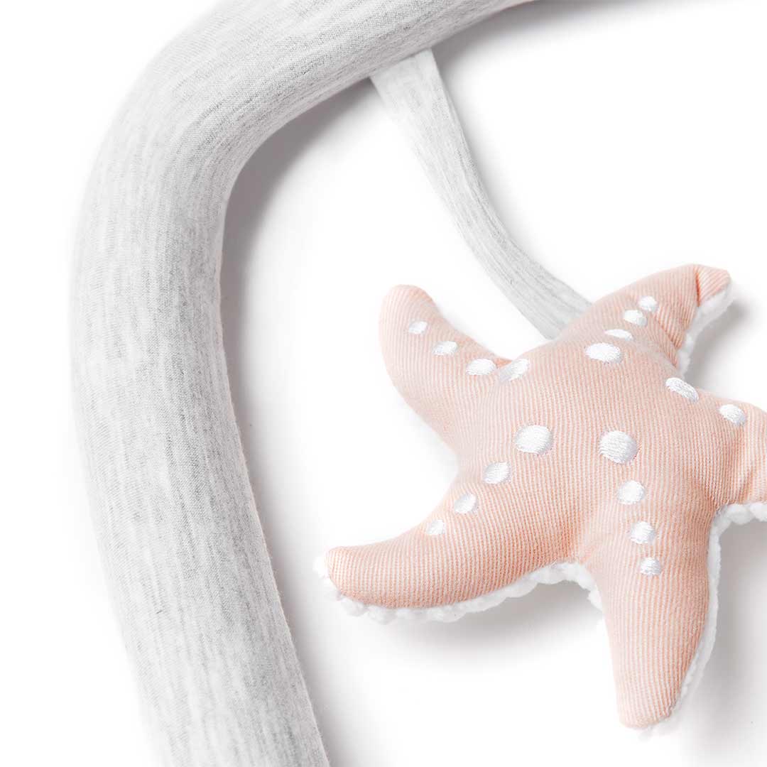 Ergobaby Evolve Bouncer Toy Bar - Ocean Wonders - Grey - Image 6