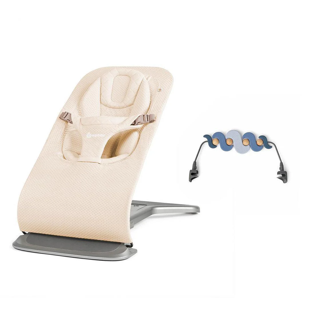 Ergobaby Evolve 3-in-1 Bouncer - Mesh - Cream - Image 15
