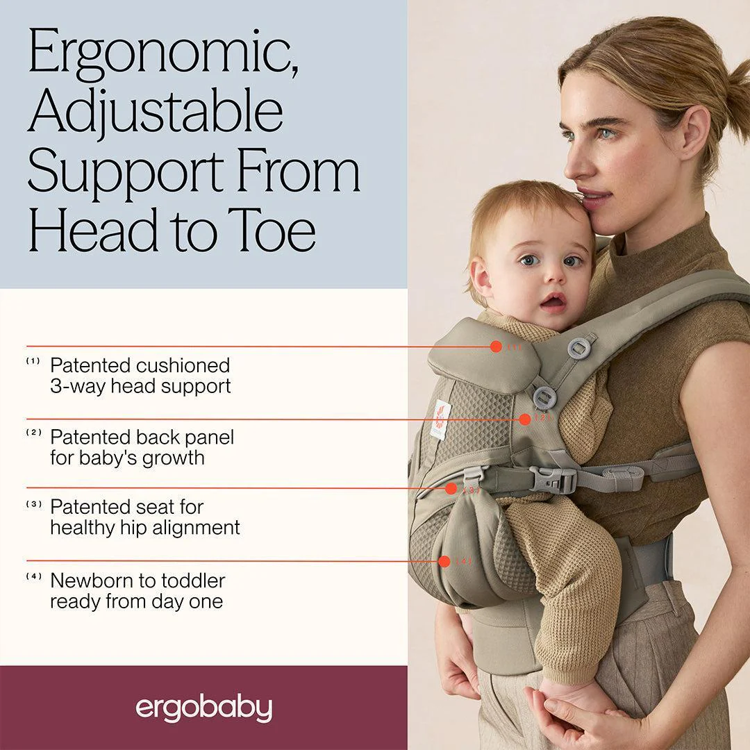 Ergobaby Omni Classic Carrier - Mesh - Soft Olive - Image 3