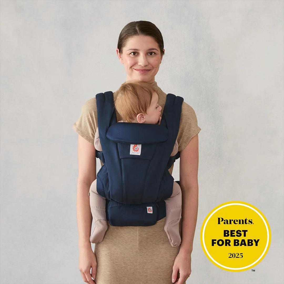 Ergobaby Omni Deluxe Carrier - Cotton  - Midnight Blue - Image 2