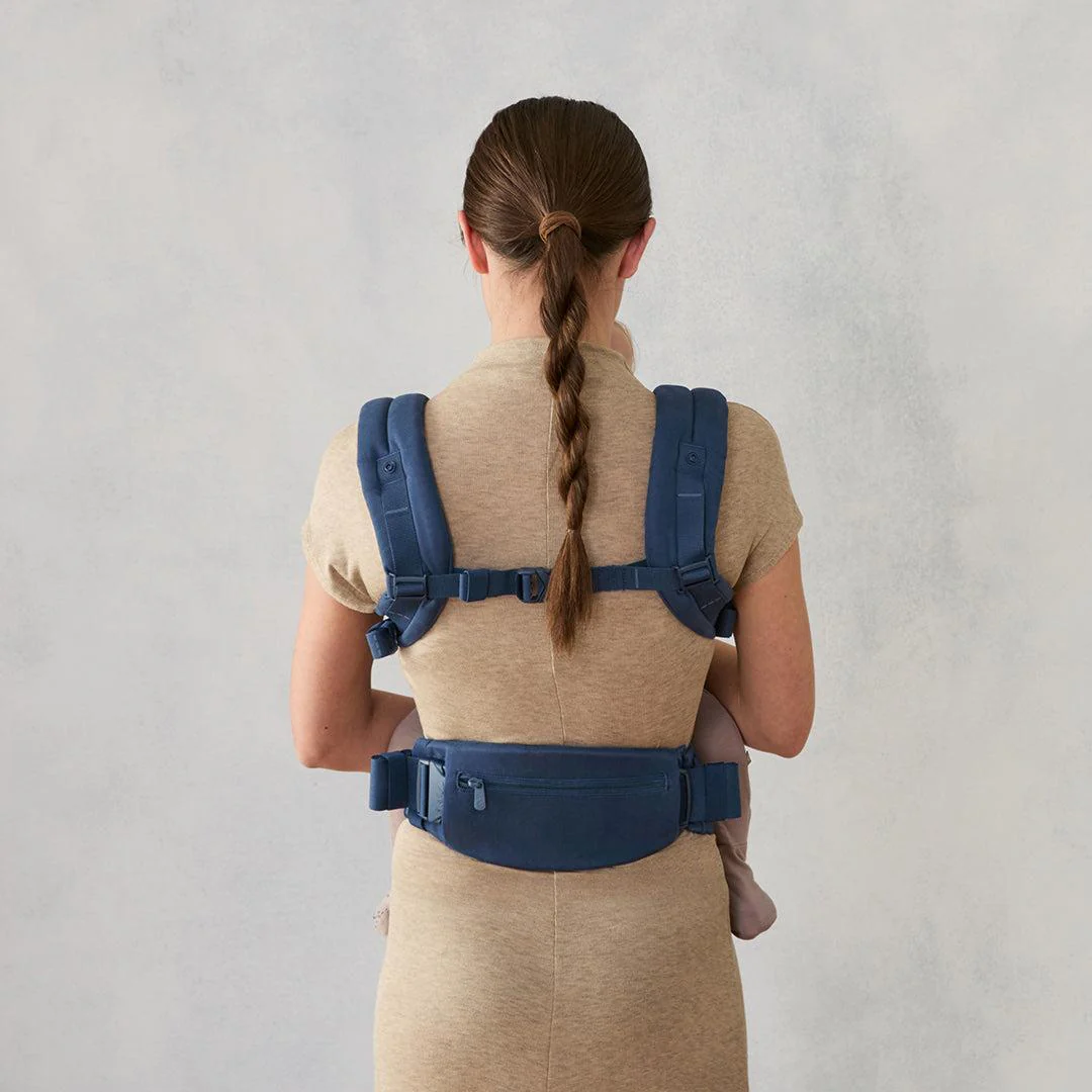 Ergobaby Omni Deluxe Carrier - Cotton  - Midnight Blue - Image 9