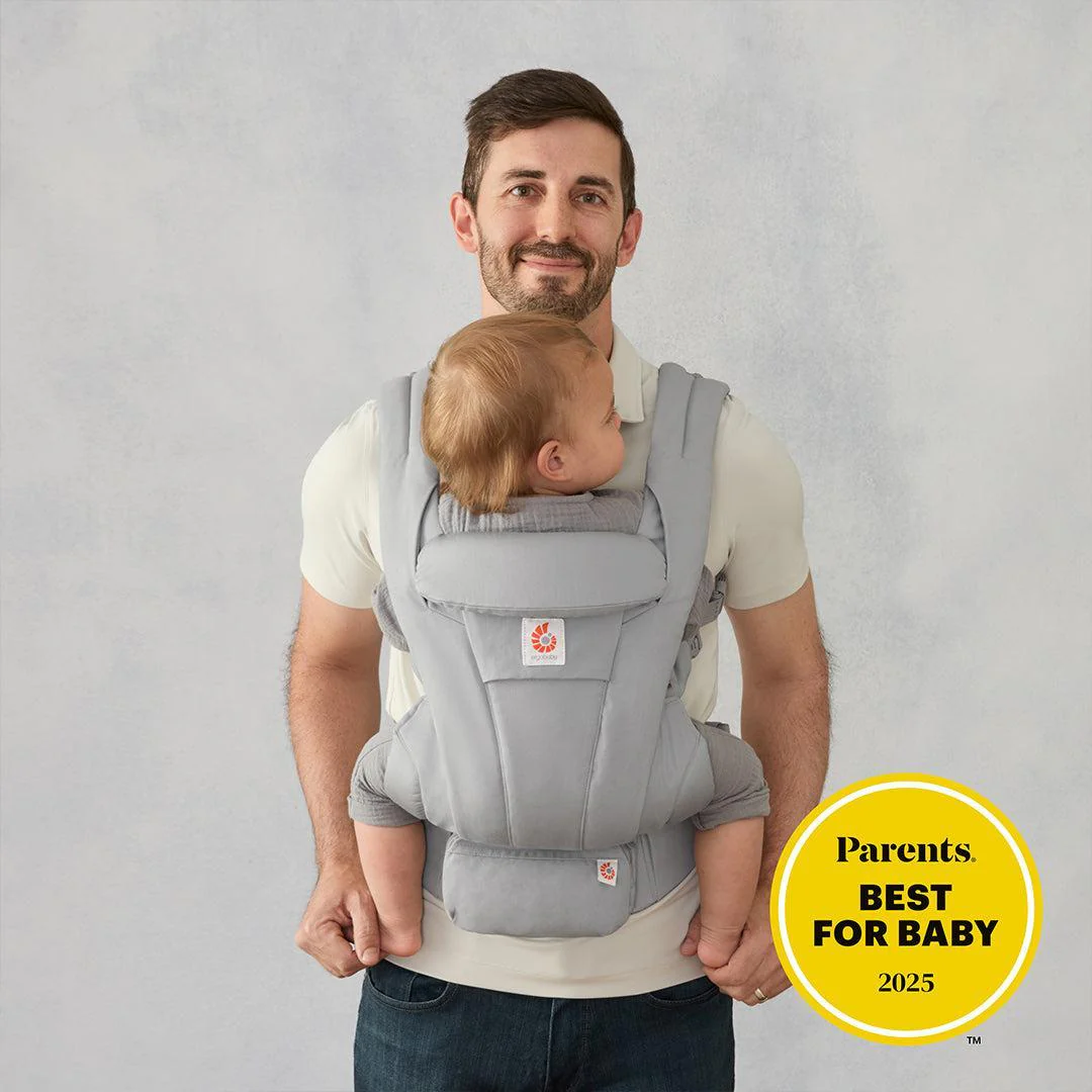 Ergobaby Omni Deluxe Carrier - Cotton - Pearl Grey - Image 2
