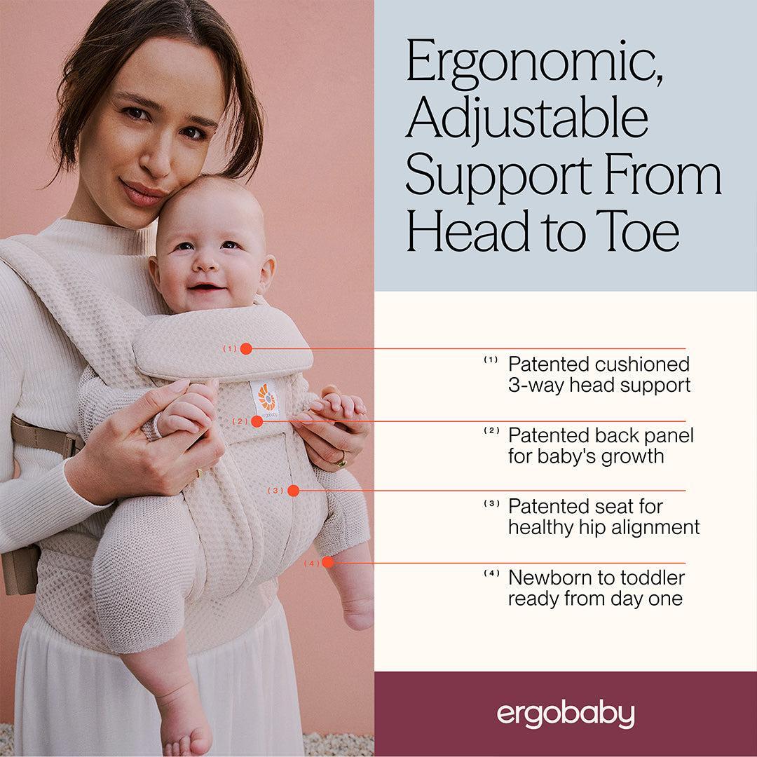 Ergobaby Omni Deluxe Carrier - Mesh - Camel - Image 3