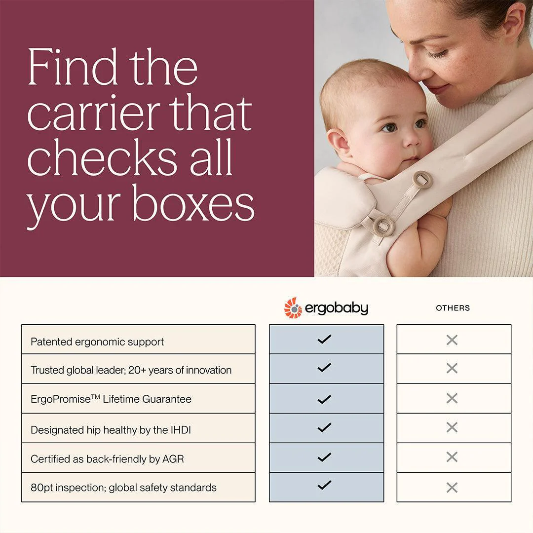 Ergobaby Omni Deluxe Carrier - Mesh - Camel - Image 7
