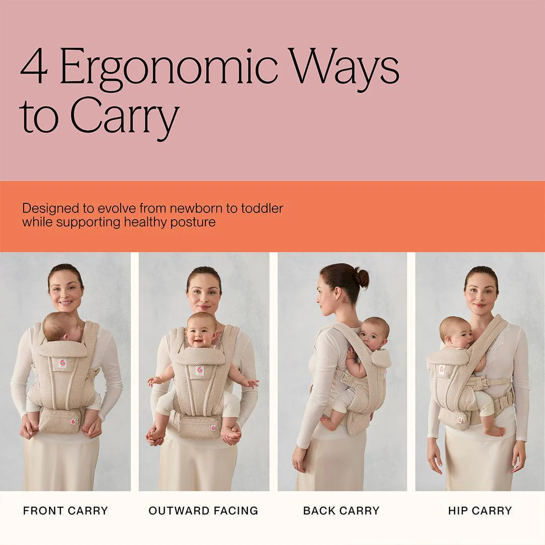 Ergobaby Omni Deluxe Carrier - Mesh - Midnight Blue - Image 5