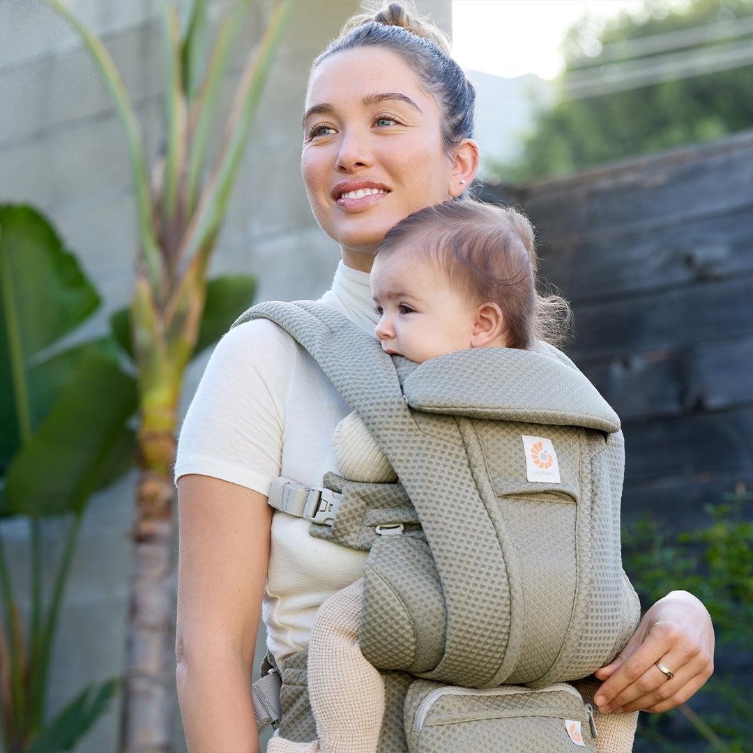Ergobaby Omni Deluxe Carrier - Mesh - Soft Olive - Image 11