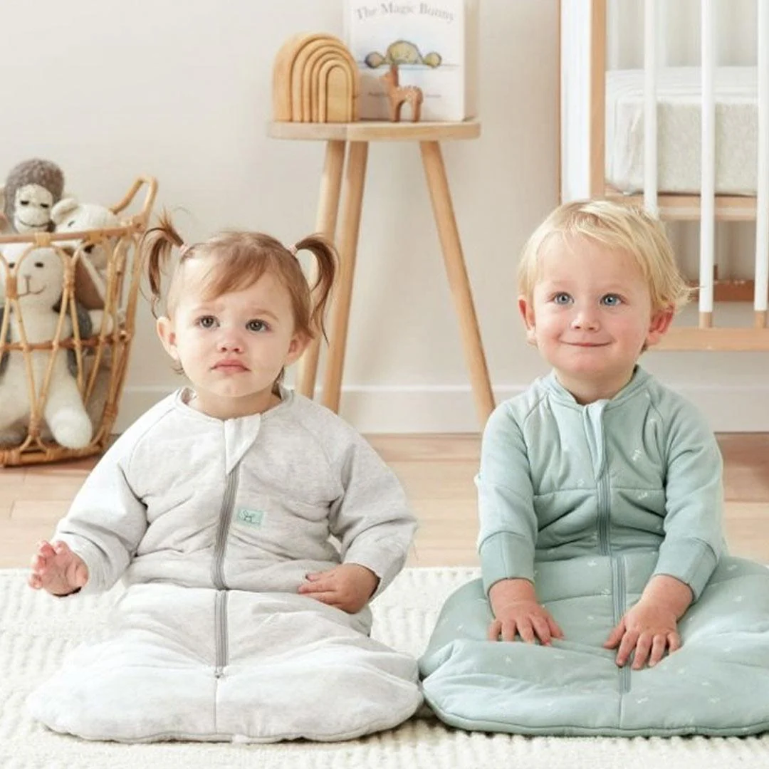 ergoPouch Organic Winter Sleeping Bag - 3.5 TOG - Sage - Image 3
