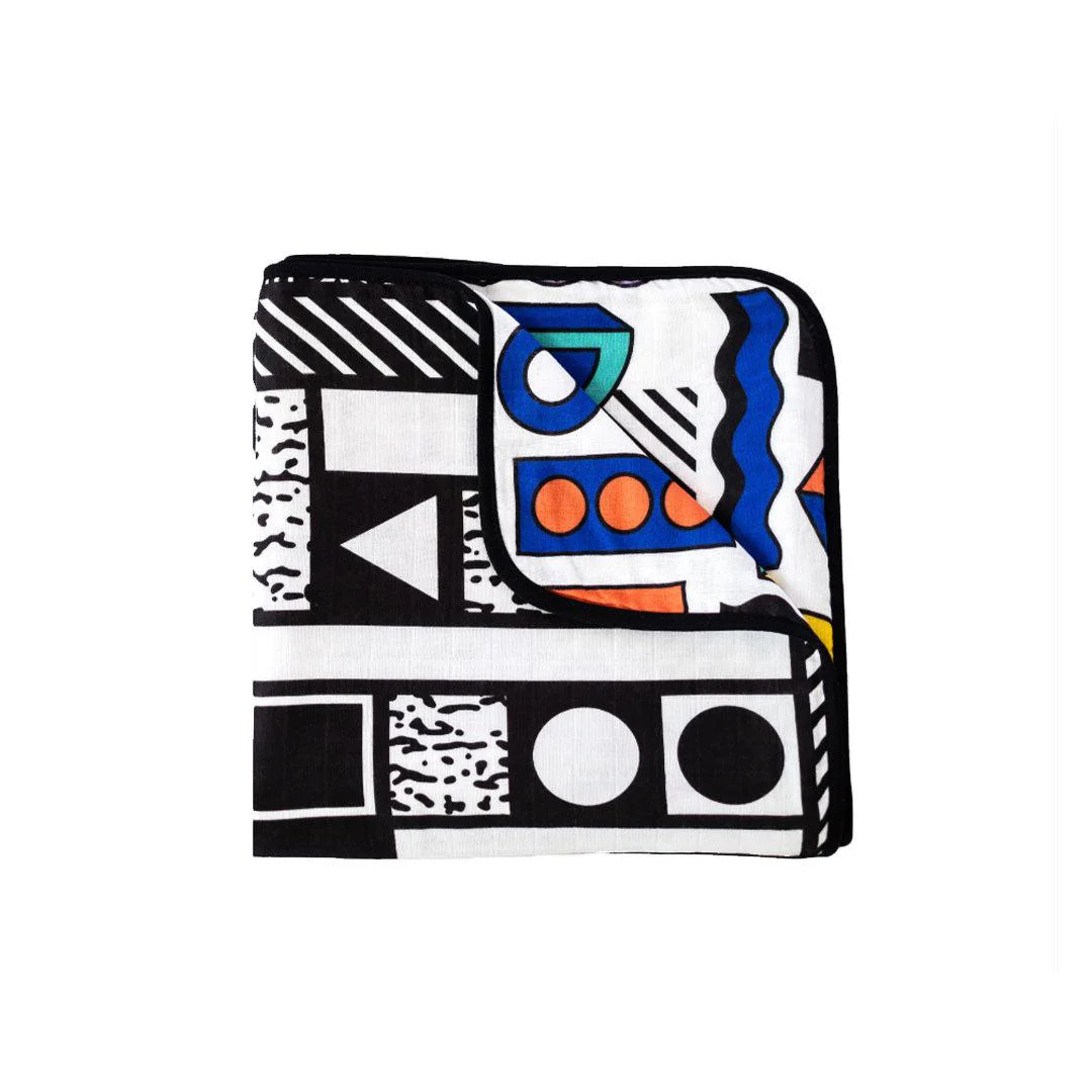 Etta Loves Muslin Blanket - Camille Walala