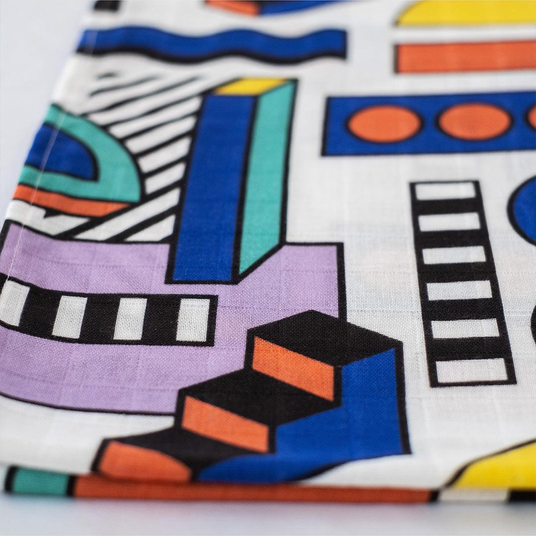 Etta Loves Muslin Blanket - Camille Walala - Image 5