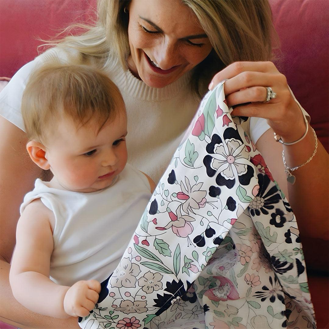 ETTA LOVES x LIBERTY – Sensory XL 'Wharfdale' Muslin Swaddle - Multicoloured - Image 4