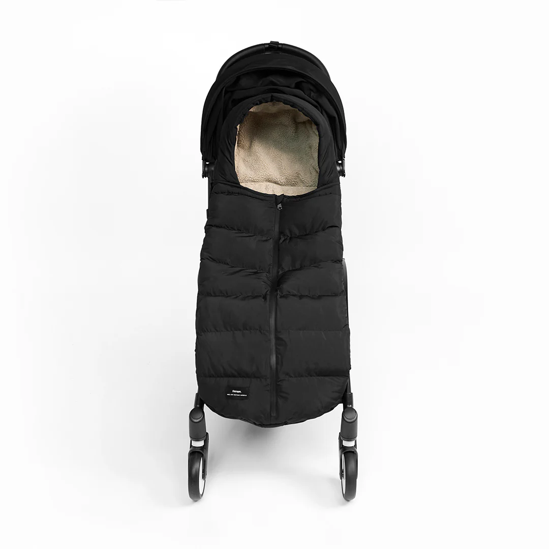 Finnson Alma Eco Universal Pram Footmuff  - Black - Image 7