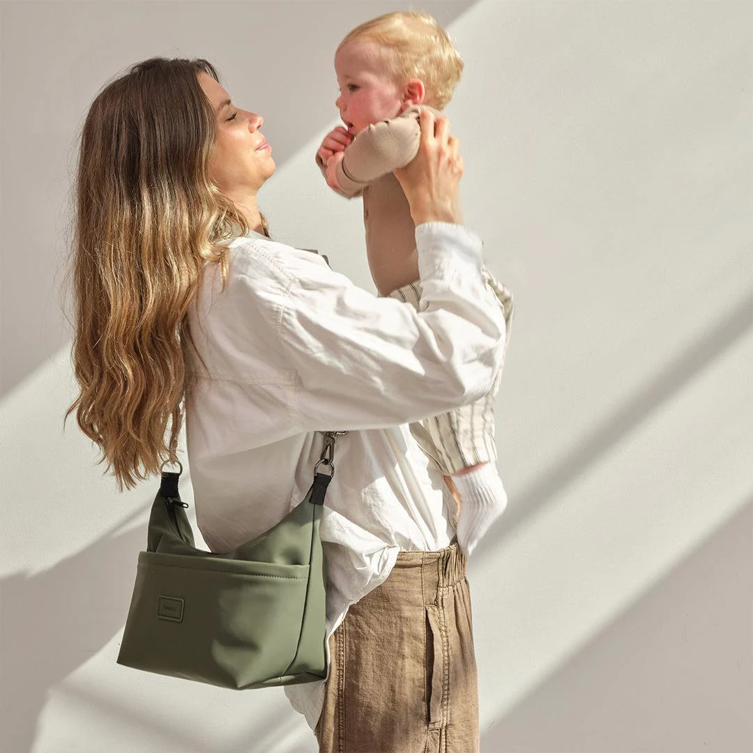 Finnson Fia Eco Oversized Stroller Organiser - Khaki - Image 2