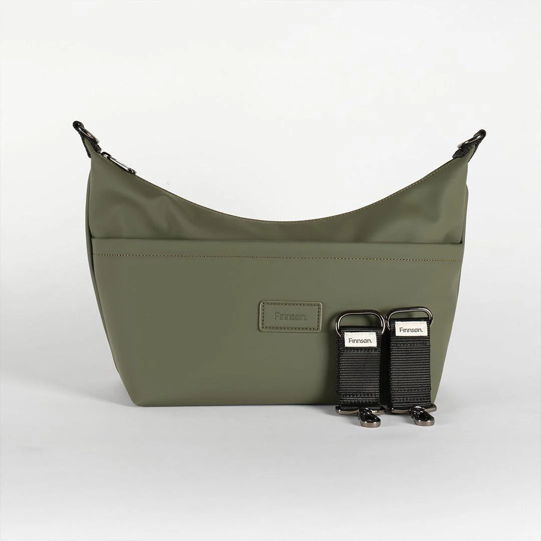 Finnson Fia Eco Oversized Stroller Organiser - Khaki - Image 5