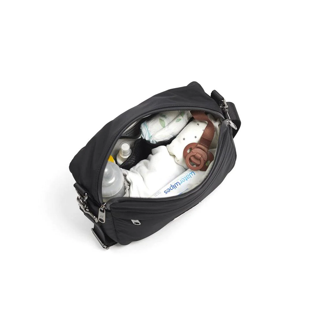 Finnson Frida Eco Stroller Organiser With Stroller Clips - Black - Image 8