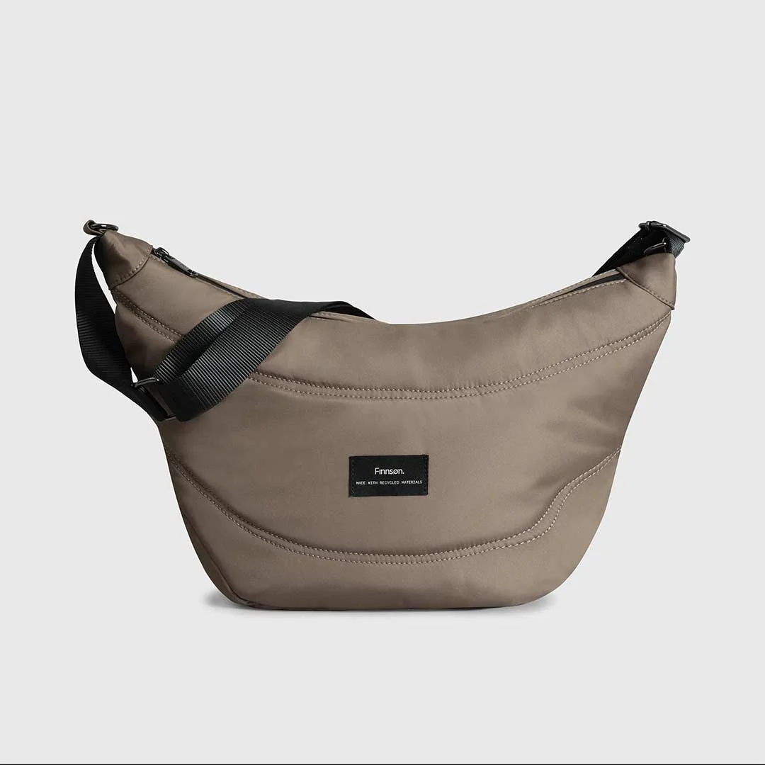 Finnson OSMA Eco Stroller Organiser with Stroller Clips - Mocha - Image 4