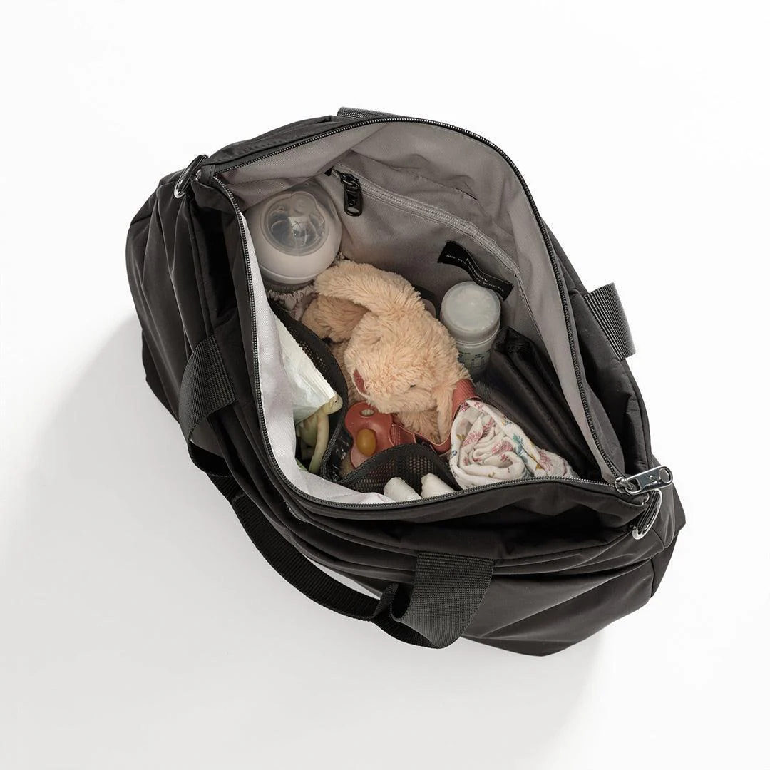 Finnson Sigrid Eco Changing Tote Bag - Black - Image 4