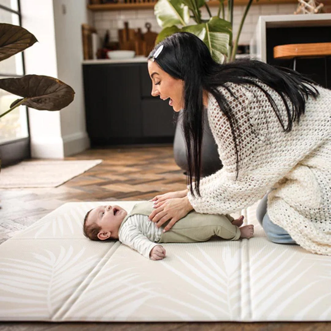 FOLDiMATS Playmat 130x130cm - Palm Scandi - Image 3