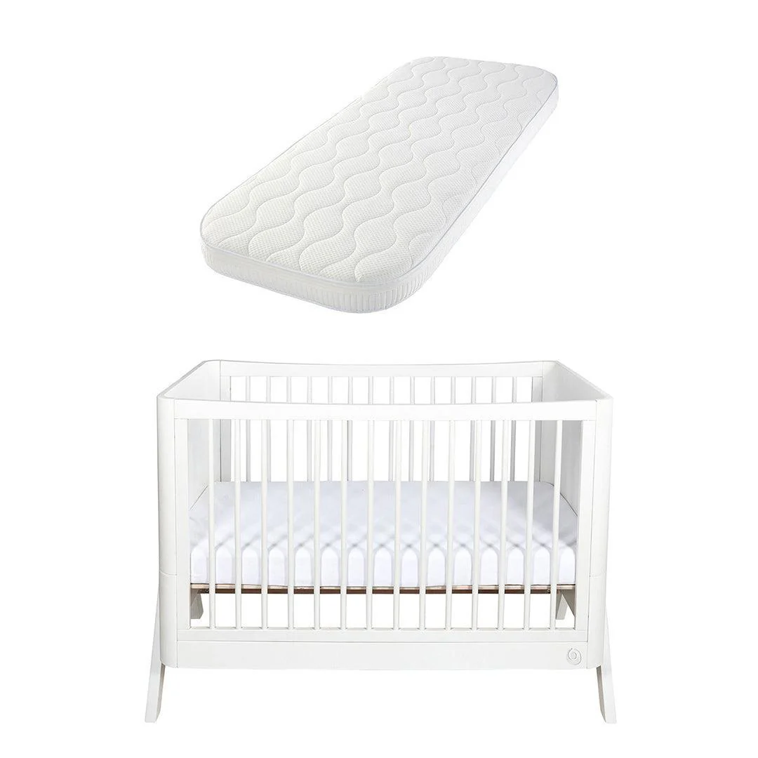 Gaia Baby Hera Cot Bed 'Studio Edit' - White - Image 12