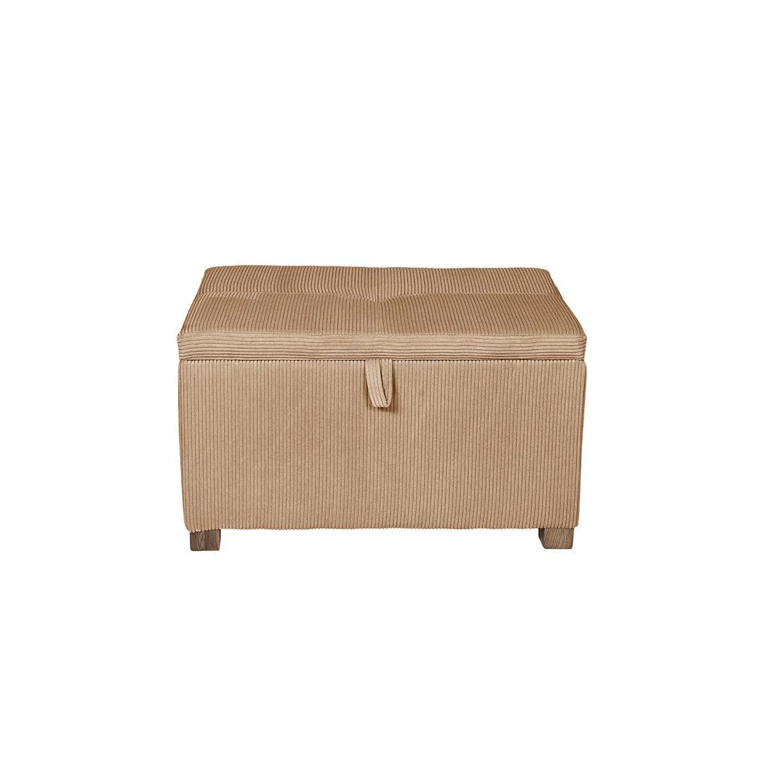 Gaia Baby Gaia Serena Footstool  - Caramel Corduroy - Image 3