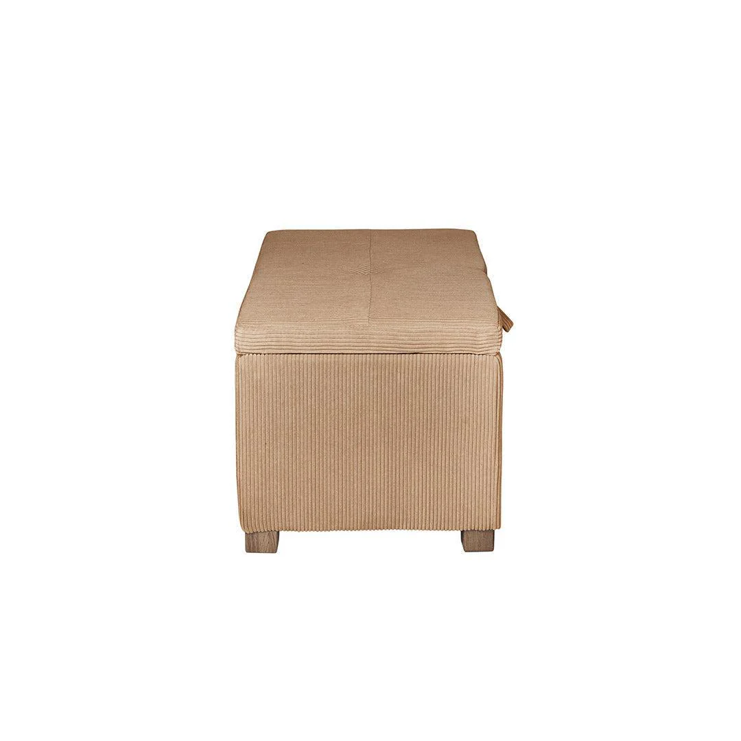Gaia Baby Gaia Serena Footstool  - Caramel Corduroy - Image 4