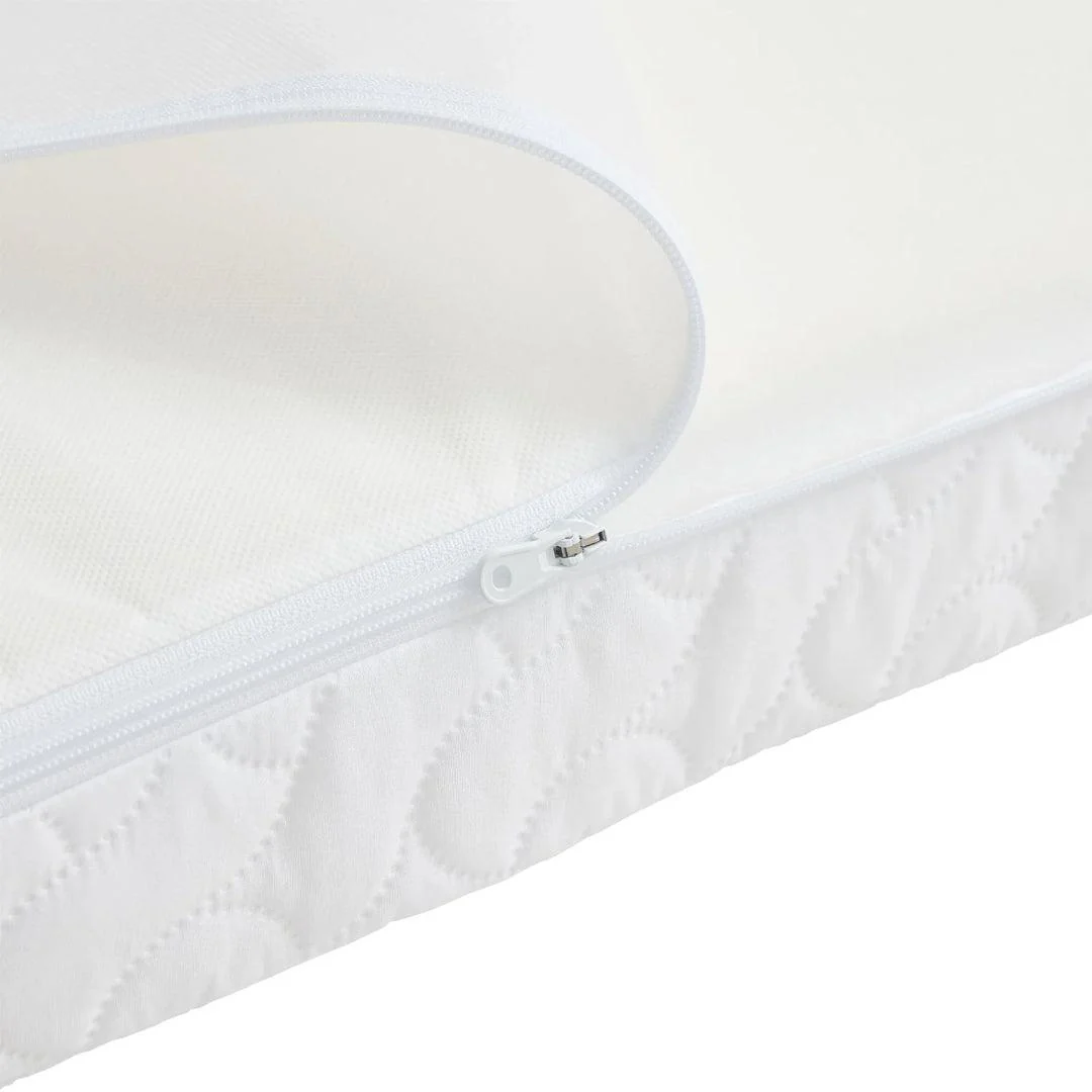 Gaia Baby Hera Junior Bed Extension With Mattress Extension - Scandi White - Image 7