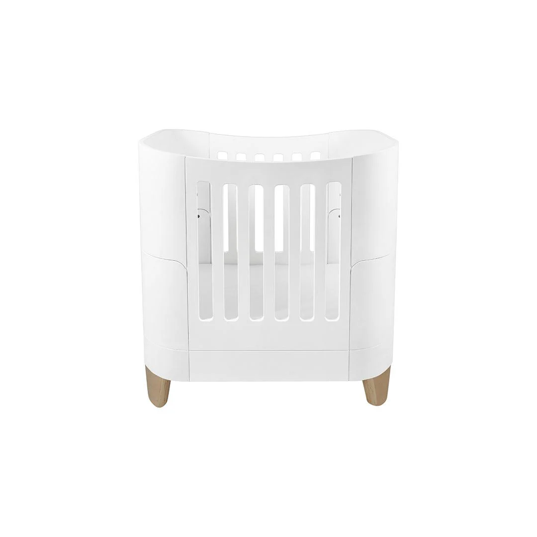 Gaia Baby Serena "All-In-One" and Dresser Set Bundle  - White / Natural - Image 7
