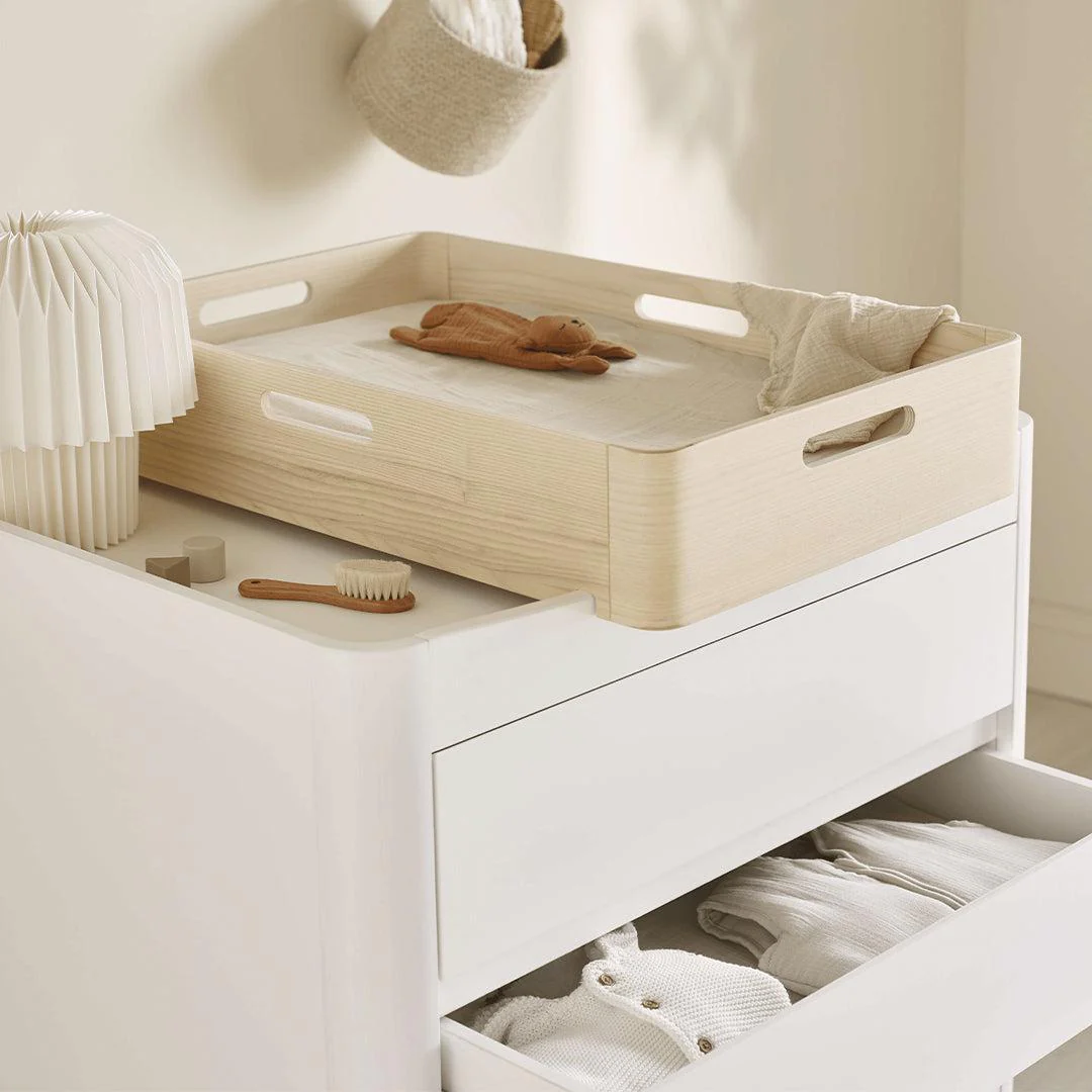Gaia Baby Serena Dresser - White - Image 4