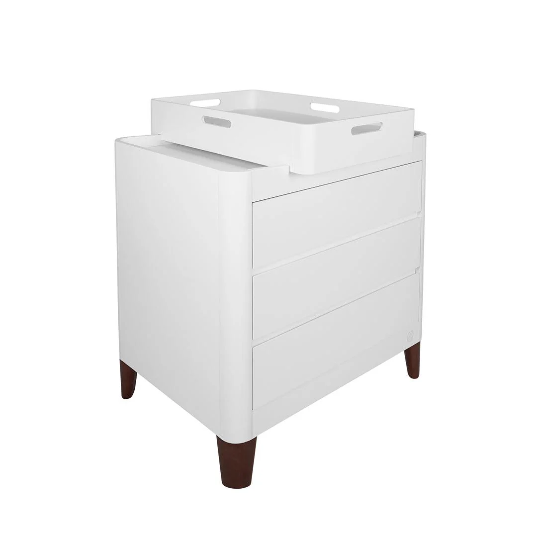 Gaia Baby Serena Dresser - White - Image 9