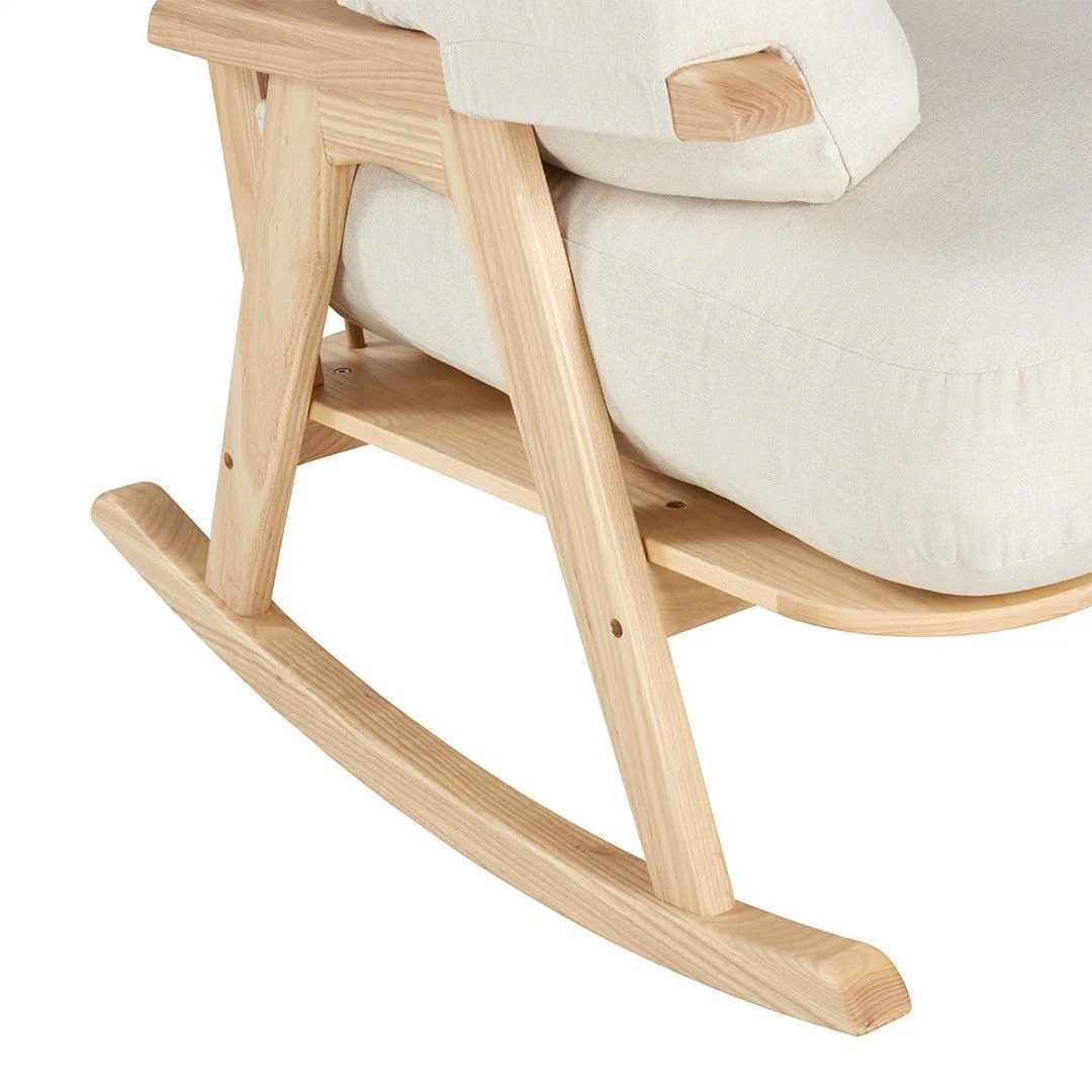 Gaia Hera Rocking Chair - Natural Oak + Barley - Image 7