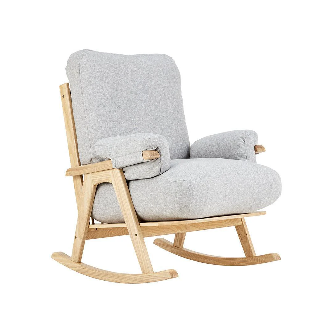 Gaia Hera Rocking Chair - Natural Oak + Dusk