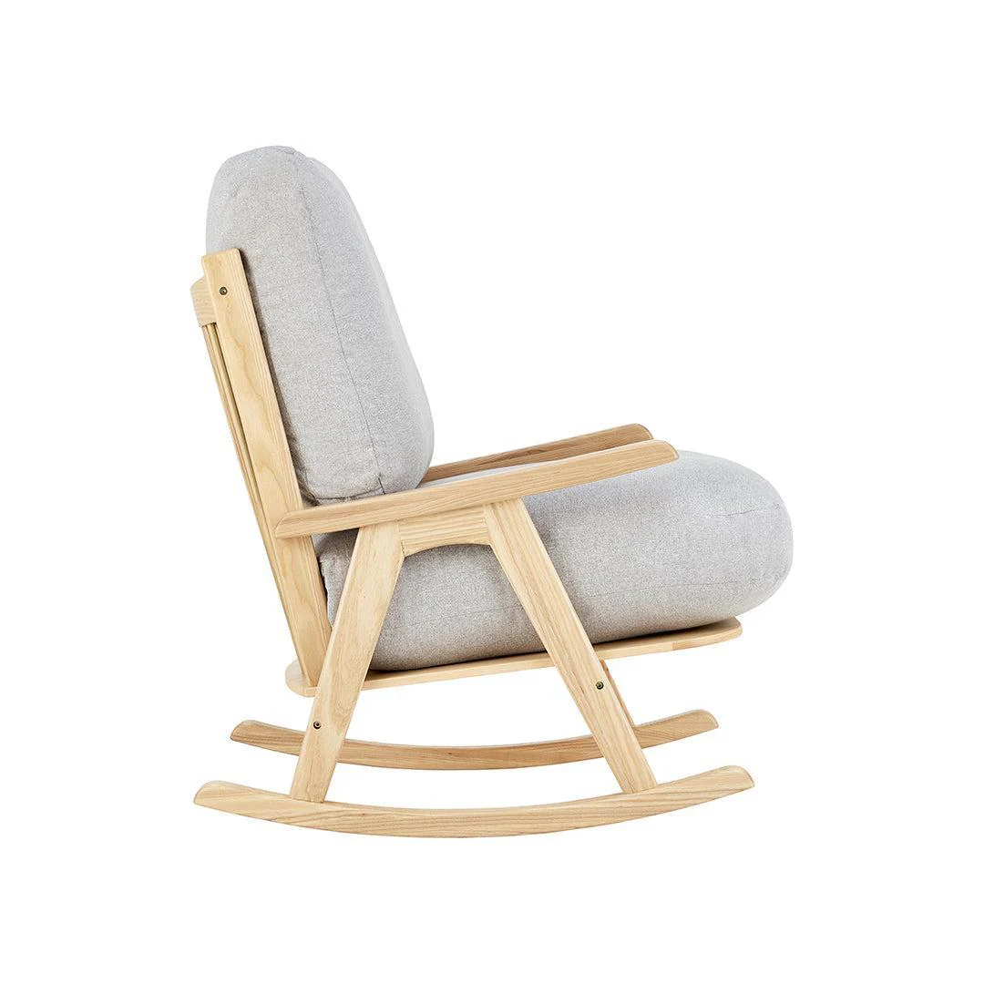 Gaia Hera Rocking Chair - Natural Oak + Dusk - Image 6