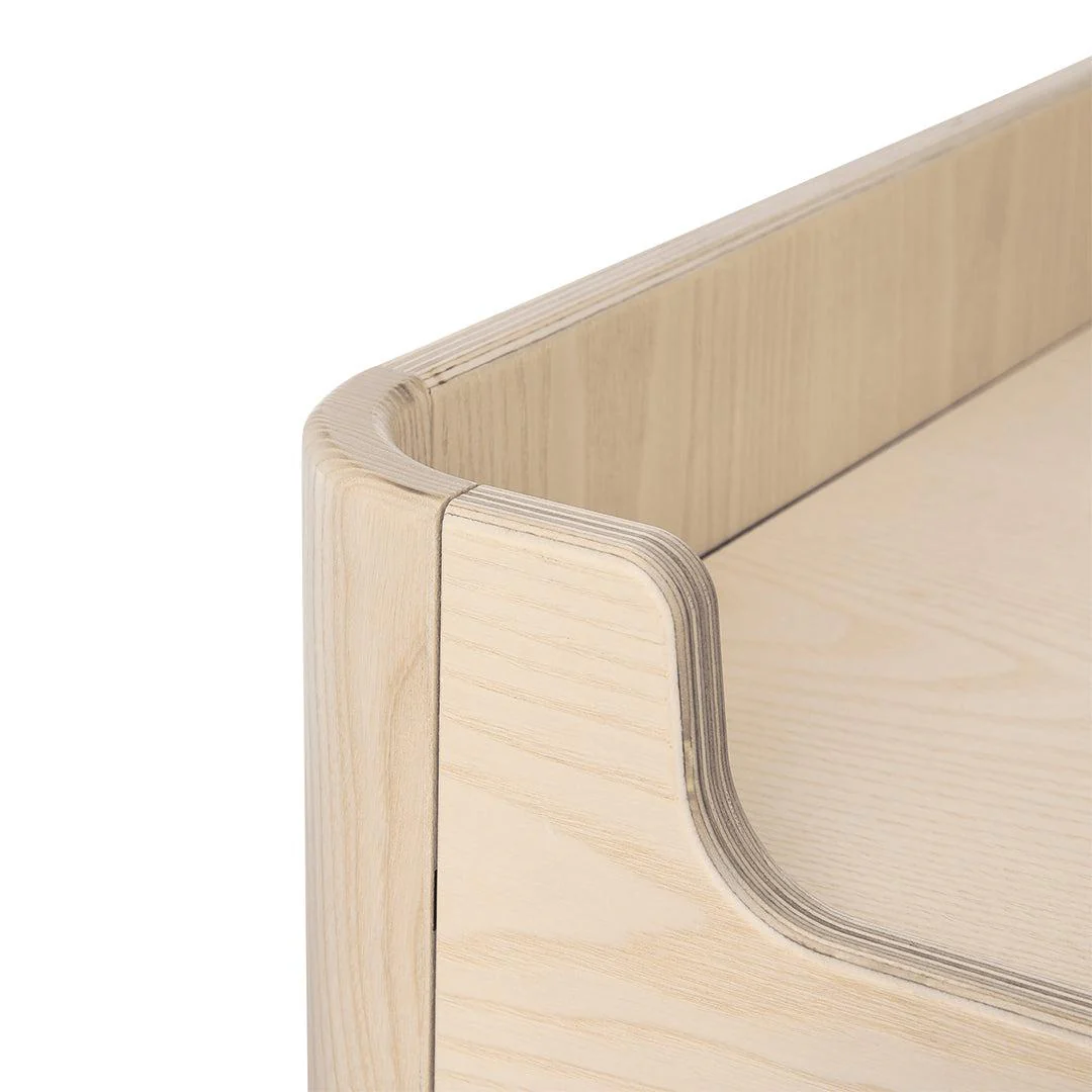 Gaia Hera Wardrobe - Natural + Walnut - Image 11