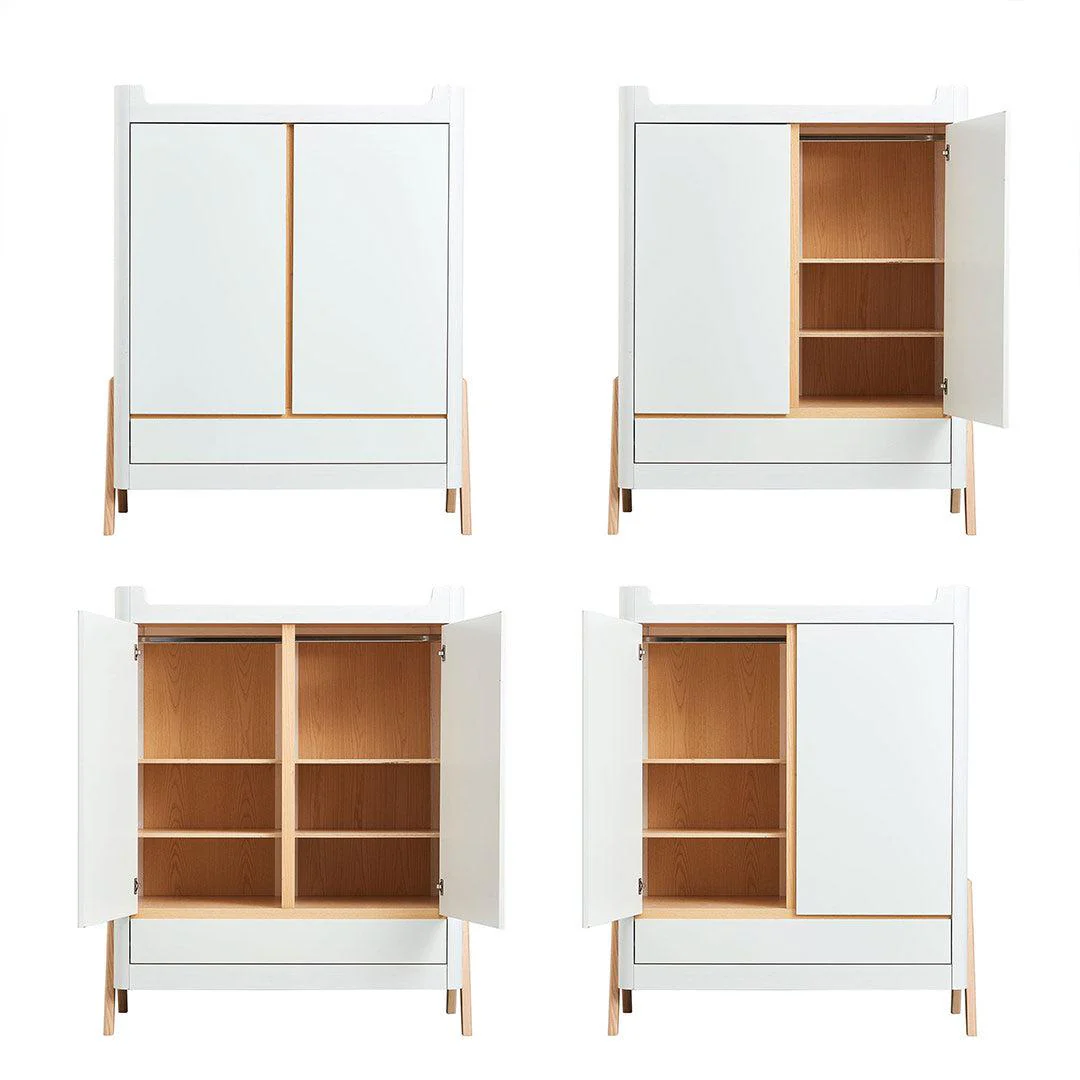 Gaia Hera Wardrobe - Scandi-White + Natural - Image 5
