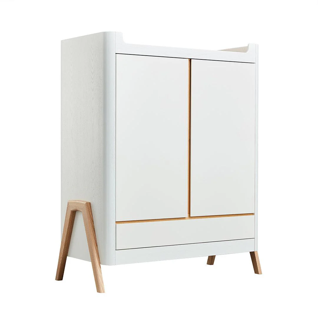 Gaia Hera Wardrobe - Scandi-White + Natural - Image 6