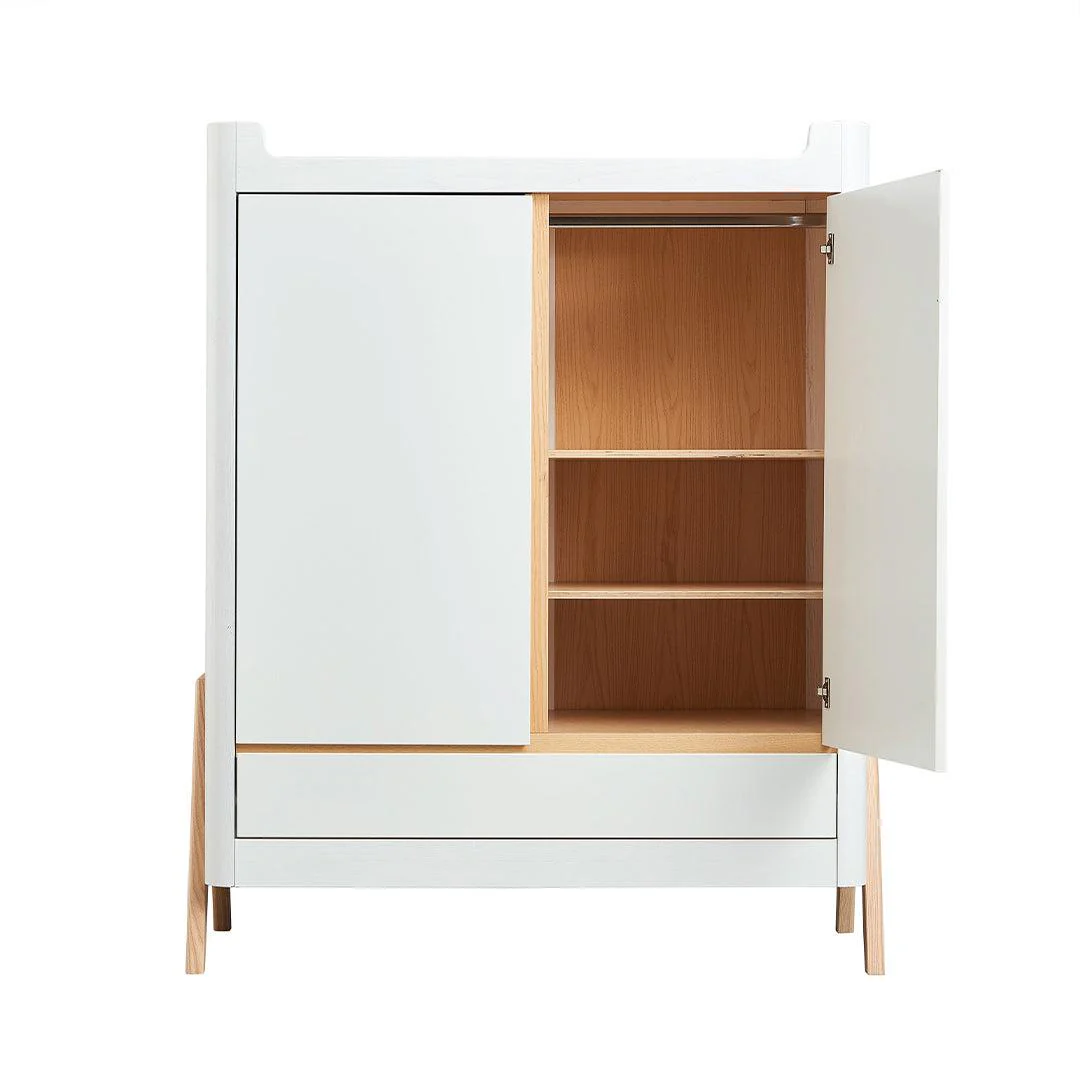 Gaia Hera Wardrobe - Scandi-White + Natural - Image 8