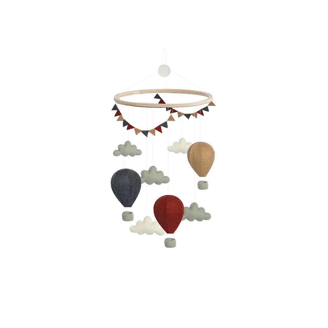 GAMCHA Mobile - Airballoons - Blue/Red Mix