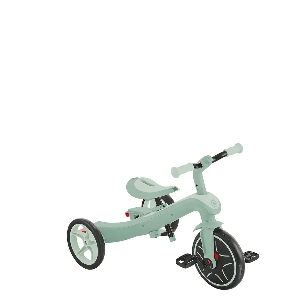 Globber Explorer Eco Trike 4 in 1 Scooter - Pistachio - Image 4