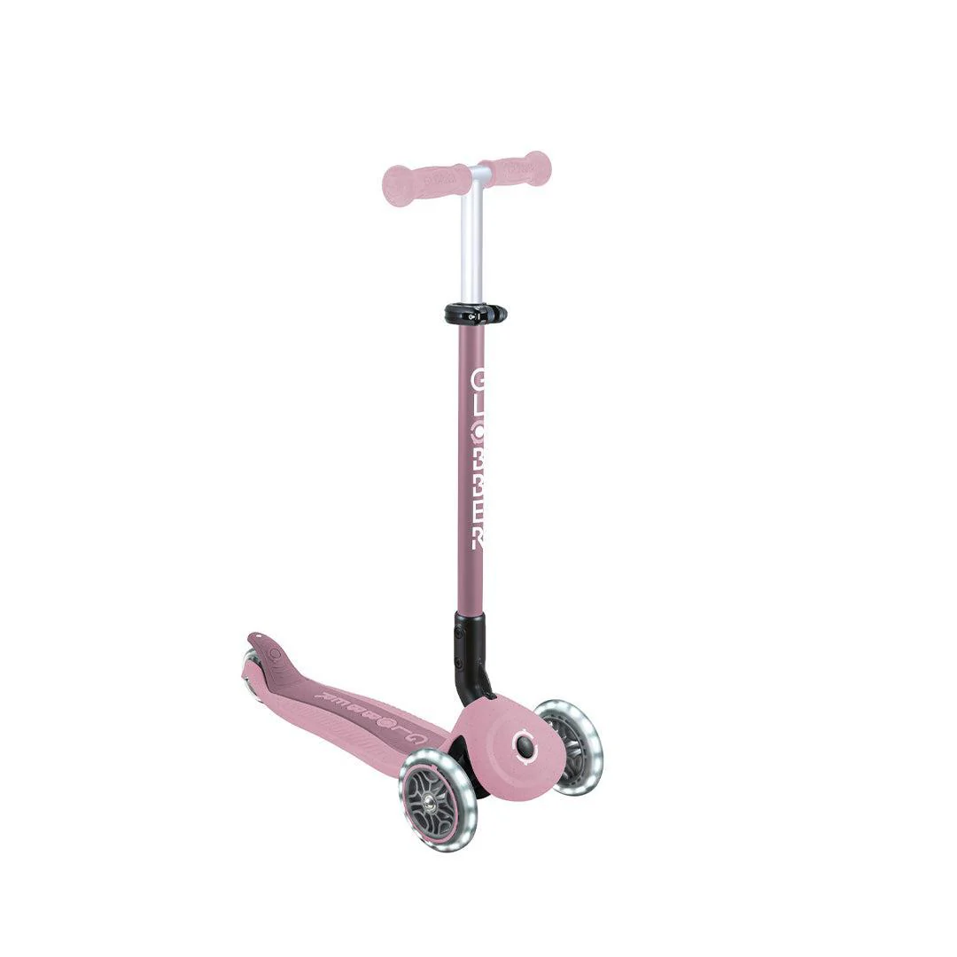 Globber Go Up Eco Active Lights Scooter - Berry - Image 10