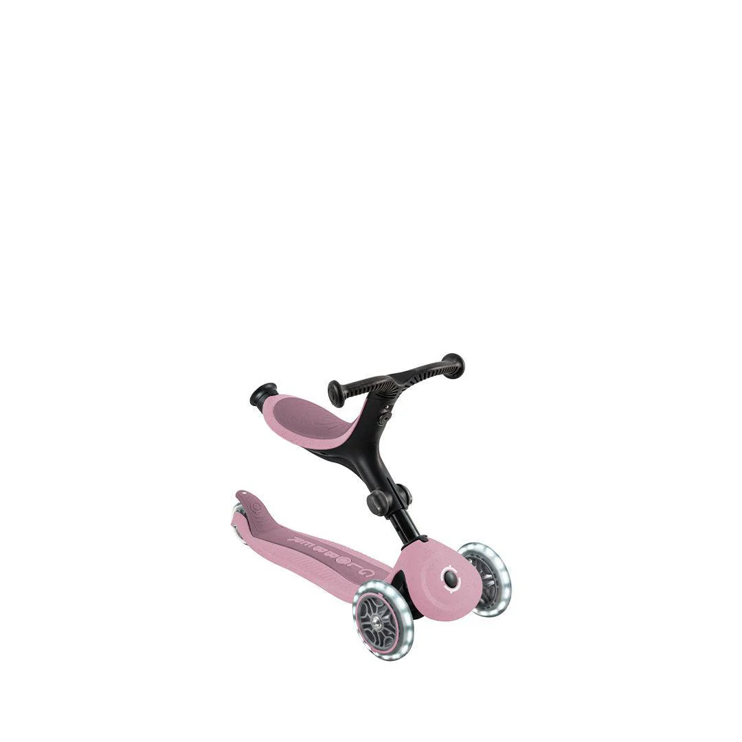 Globber Go Up Eco Active Lights Scooter - Berry - Image 11