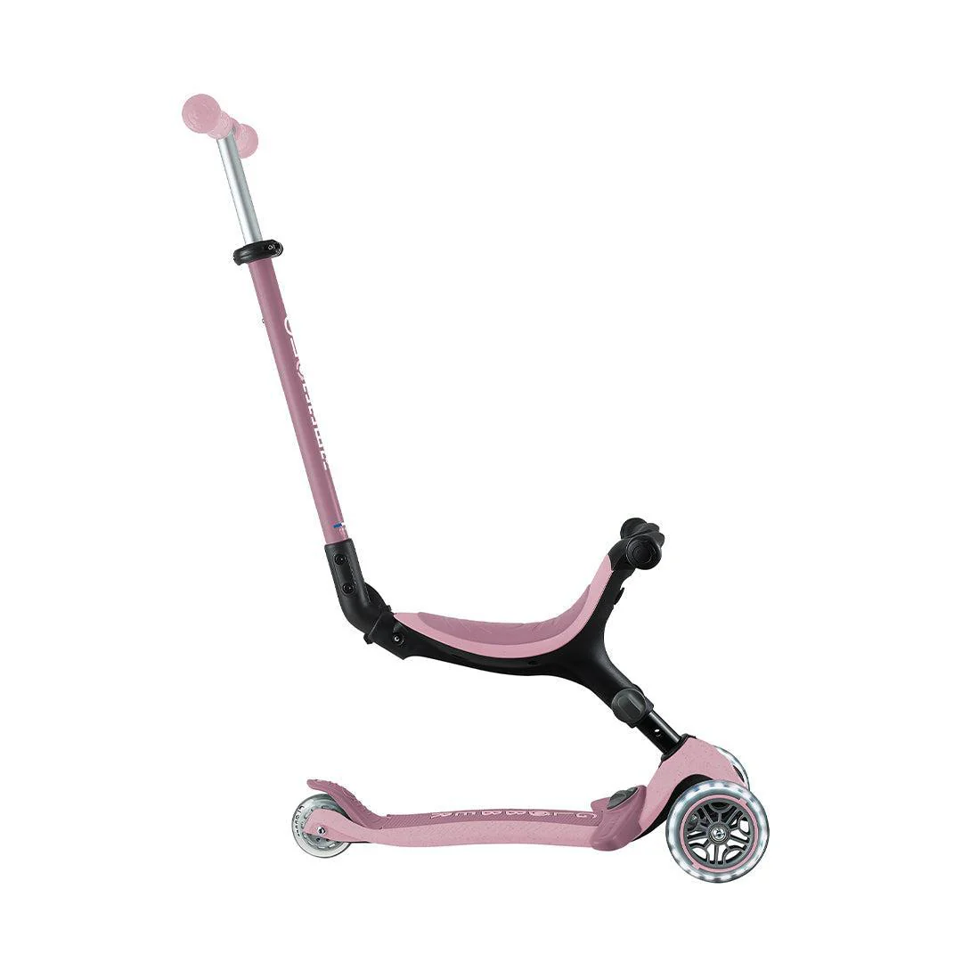 Globber Go Up Eco Active Lights Scooter - Berry - Image 5
