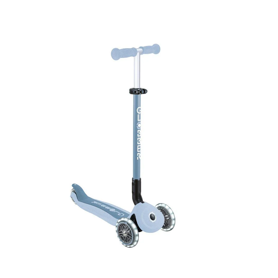 Globber Go Up Eco Active Lights Scooter - Blueberry - Image 10
