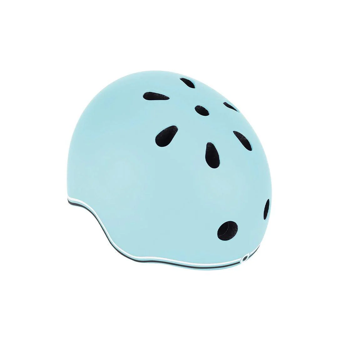 Globber Go-Up Lights Helmet - Pastel Blue - Image 3