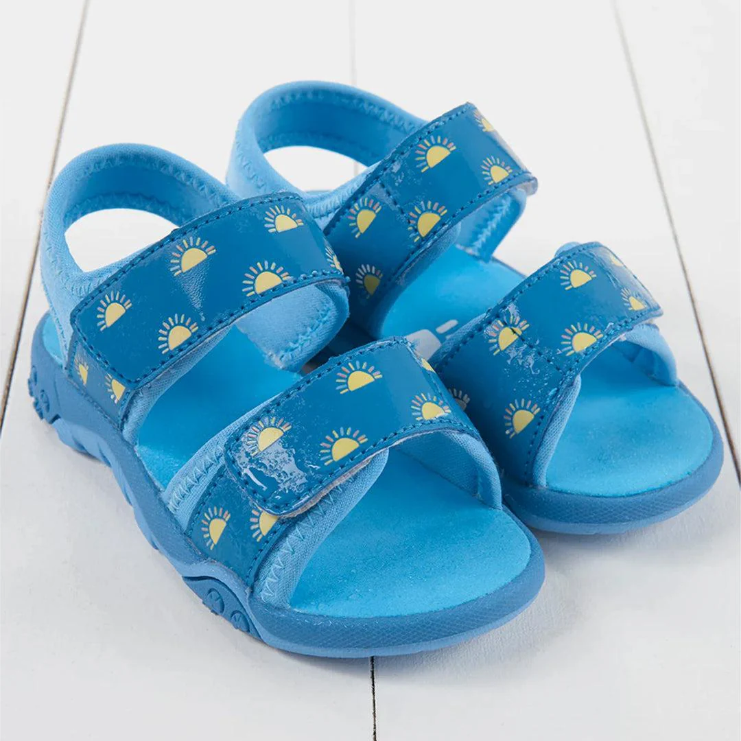 Grass & Air Colour Changing Kids Sandals - Cornflower Blue - Image 4