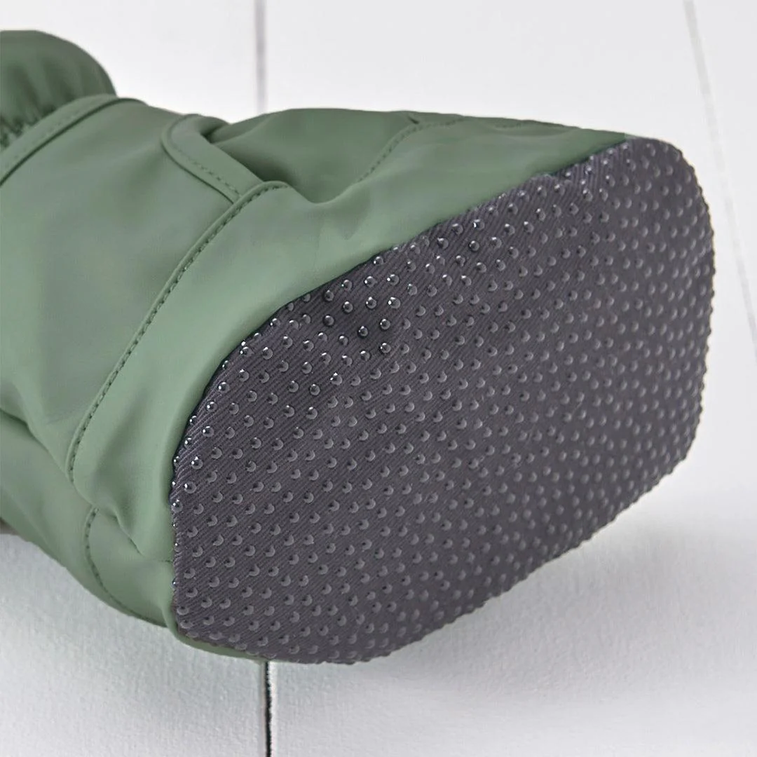 Grass & Air Mini Adventure PU Bootie - Khaki - Image 3