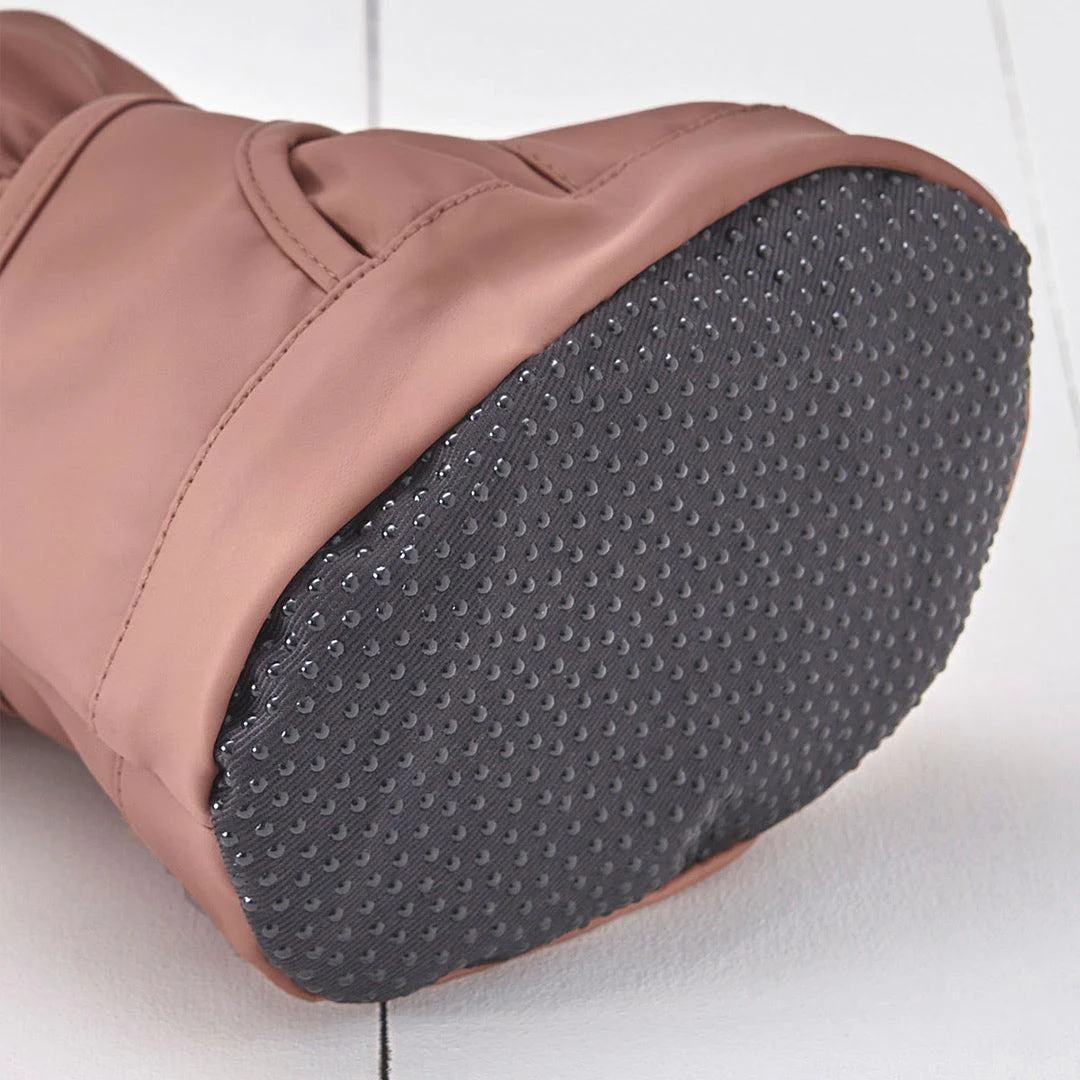 Grass & Air Mini Adventure PU Bootie - Rose - Image 3