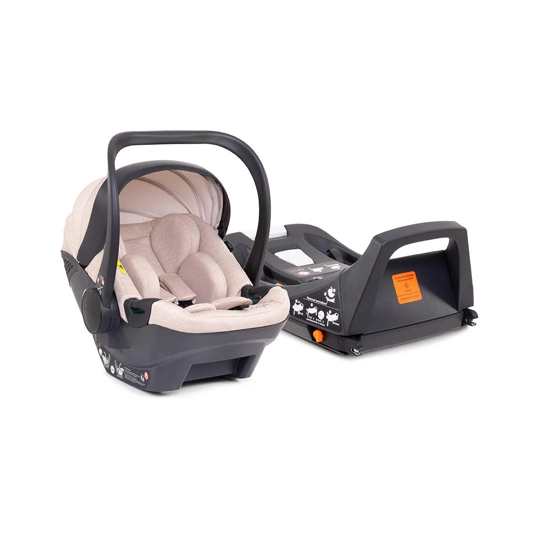 iCandy Cocoon Infant Car Seat + Base - Latte