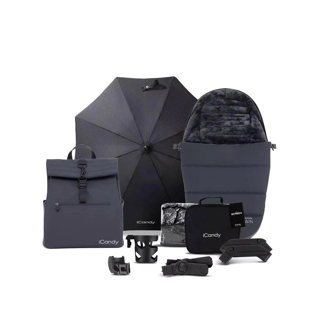 iCandy Peach 7 All Terrain Storm Complete Travel System with Cloud T - Image 2