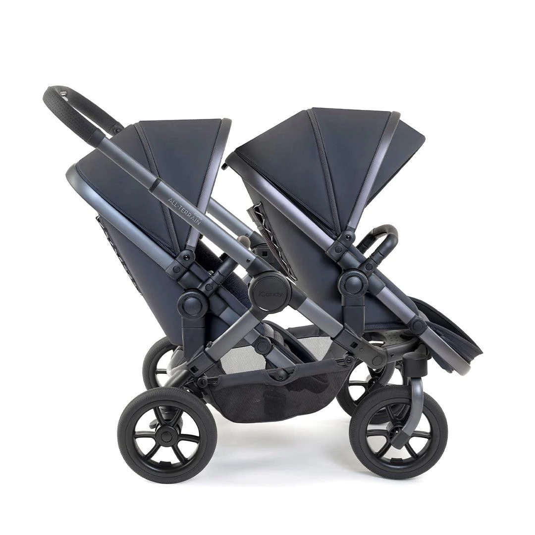 iCandy Peach 7 All Terrain Storm Double Pushchair - Image 6